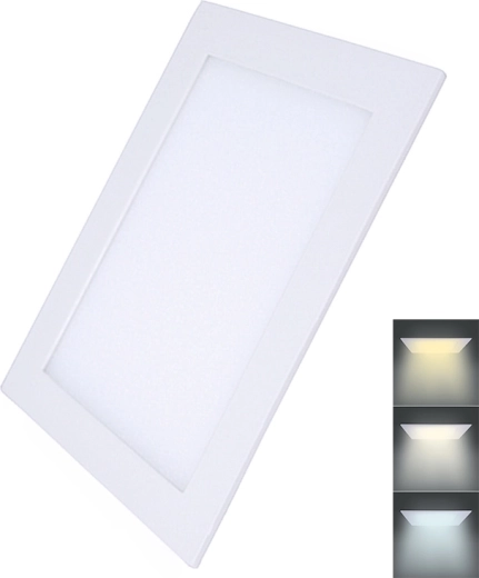 Solight LED mini panel CCT za spuščeni strop, kvadraten 24 W