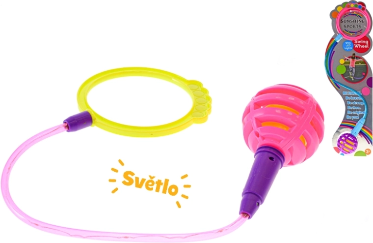 Svetleča skakalna igrača Hip Hop 80 cm za otroke