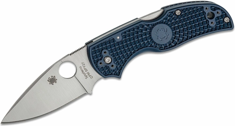 Spyderco Native 5 Lightweight CPM SPY27 Folding Knife, Blue
