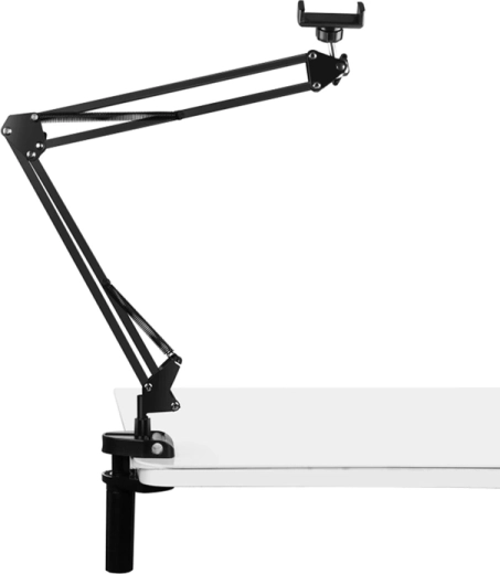 PULUZ desktop phone holder for live streaming (black)