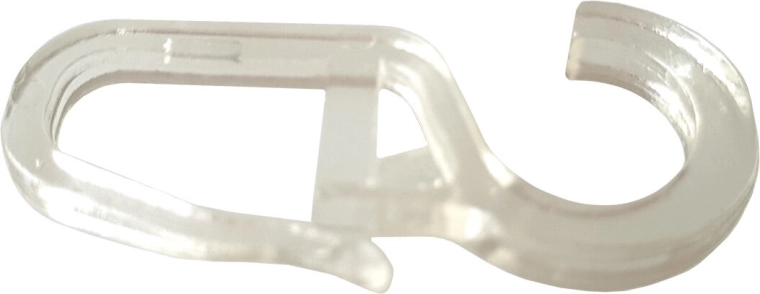 Prozorni veliki kavlji za zavese (10 kos)