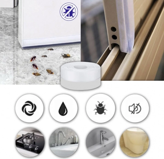 Zaščita pred prepihom, hrupom in žuželkami