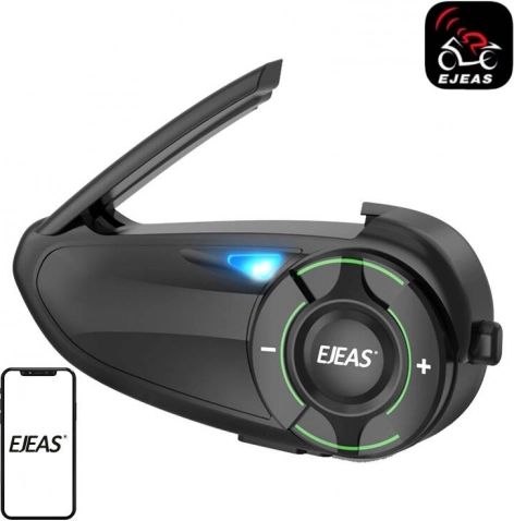 motociklistični interkom EJEAS Q8 z mesh komunikacijo in IP67