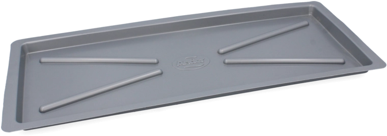 Odkapni pladenj za sušilnik posode 80 cm, srebrn