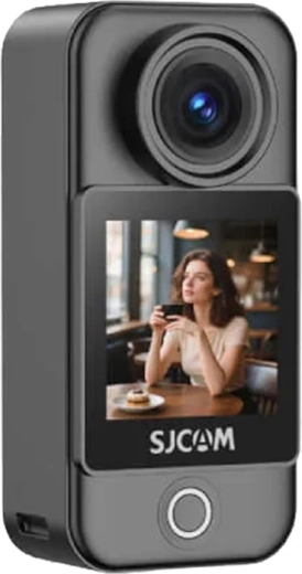 Žepna akcijska kamera SJCAM C400 pocket črna