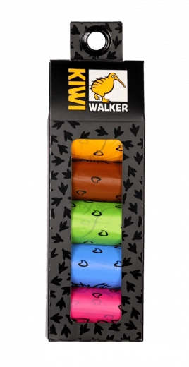 Kiwi Walker ekološke vrečke za iztrebke 5 rolic
