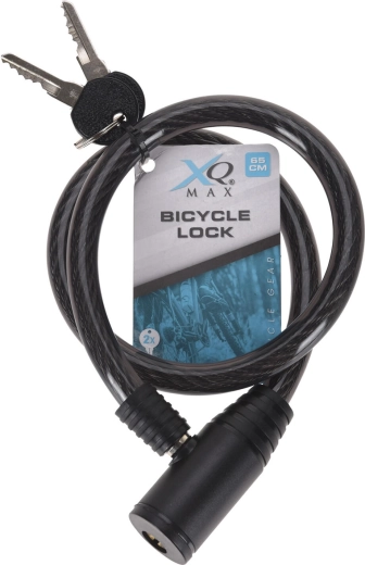 Kabelska ključavnica za kolo 12 × 650 mm, 2 ključa