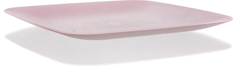 Plitek kvadraten krožnik 23,5 cm rožnat CULINARIA