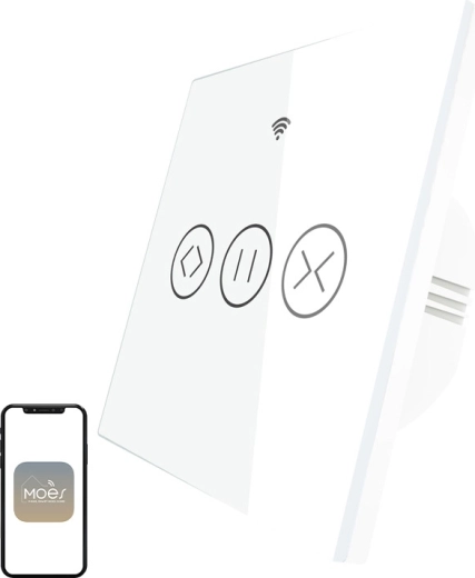 Smart Wi‑Fi touch shutter switch Moes - 1 pc