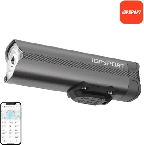sprednja kolesarska luč igpsport vs800 smart 800 lm