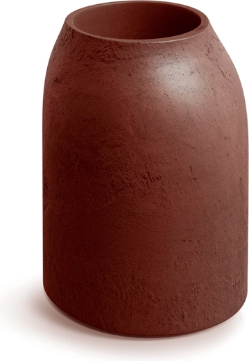 Epocco Bold Planter 48 cm reddish-brown, matte frost-resistant PE