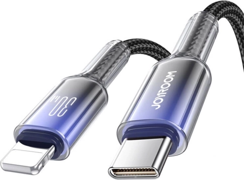 Joyroom kabel USB‑C na Lightning 30 W, 1,2 m, črn