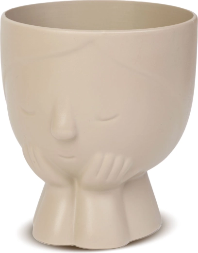 Playful design with a face