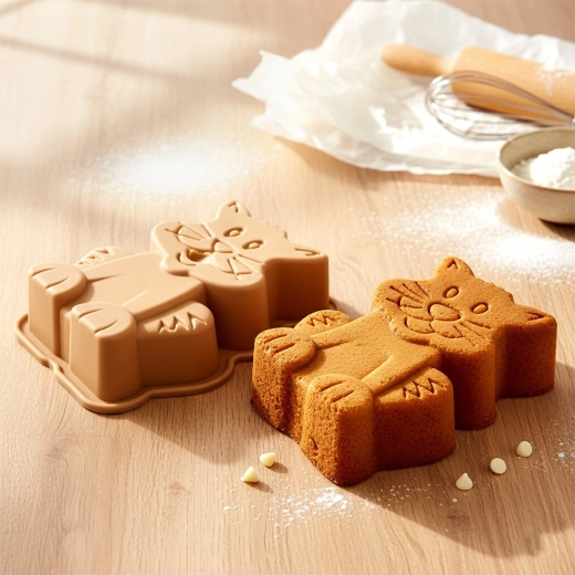 Vpadljiva 3D oblika mačke