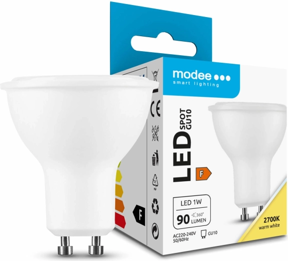 LED reflektorska žarnica GU10 1 W 2700 K 90 lm Modee Lighting