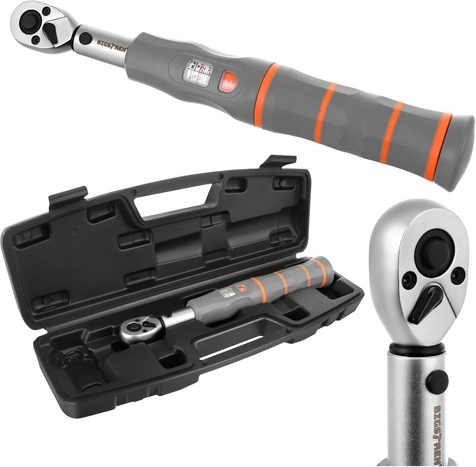 Momentni ključ 1/4" 2–26 Nm BIGSTREN z ragljo in kalibracijskim certifikatom