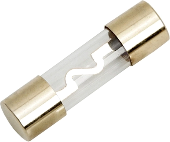 Gold-plated glass fuse for car Hi-Fi 60 A