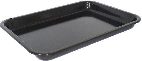 Emajliran pekač 44,5 × 32,5 × 4 cm, črn
