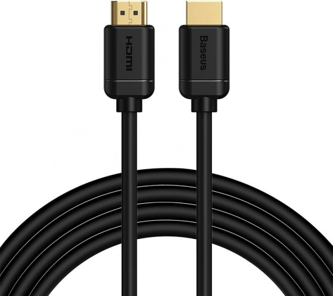 Baseus HDMI kabel 2.0 4K 60 Hz, HDR, 18 Gb/s, 3 m – črn