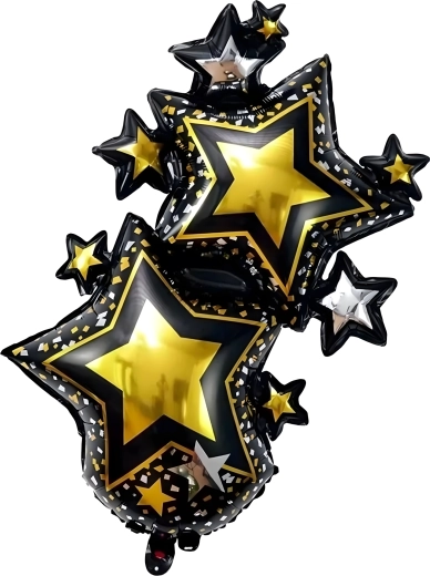 Set rojstnodnevnih balonov Happy Birthday, veliki, 5 kos