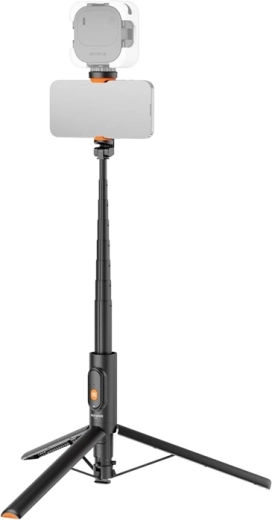 Neewer PA992 selfie palica s stojalom in hitrim sprostitvenim sistemom črna