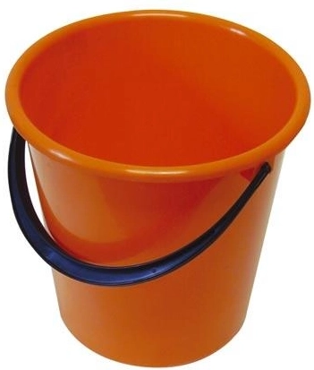 Vedro z merilom 12 l – barvni miks