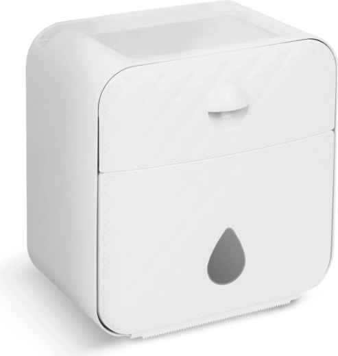 Discreet toilet paper storage
