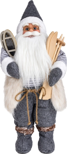 Scandinavian Christmas Santa Claus Figurine, 45 cm