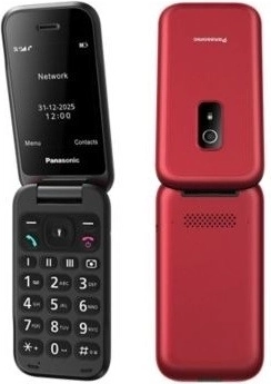 Mobilni telefon Panasonic KX-TF600 4G rdeč