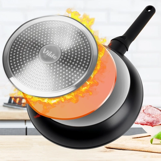 Hitro, enakomerno segrevanje na vseh štedilnikih