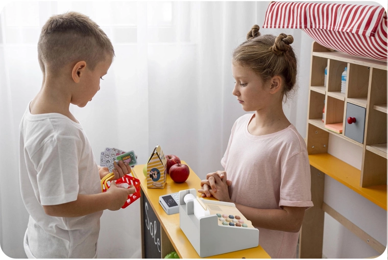 Learning through play and shared roles