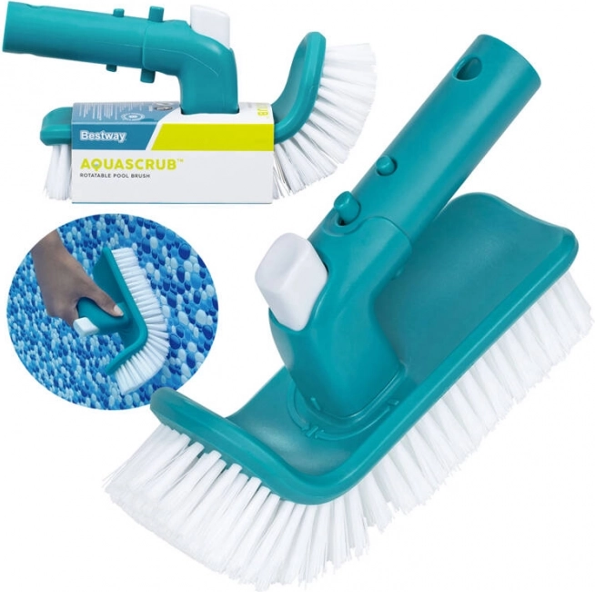 bestway aquascrub rotacijska krtača za čiščenje bazena