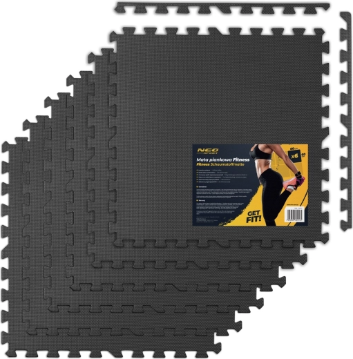 Pena fitnes podloga PUZZLE 180 × 120 cm Neo-Sport