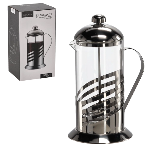 Francoska stiskalnica za kavo in čaj 1000 ml