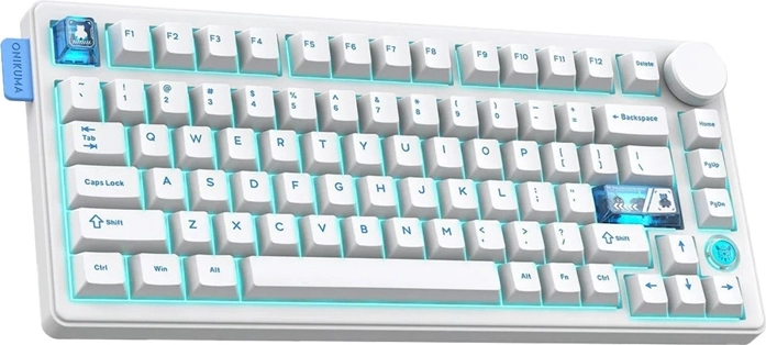 Mehanska tipkovnica onikuma mt706 bela qwerty