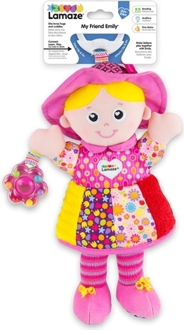 Lamaze viseča plišasta punčka Moja prijateljica Emily