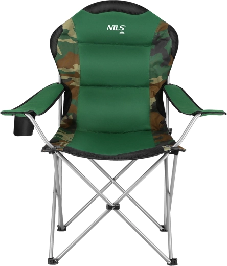 Zložljiv kamp stol NILS Camp camo
