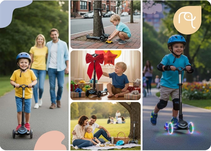 LED kolesa brez baterij