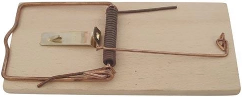 Lesena past za miši, 2 kosa