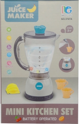 Otroški kuhinjski mešalnik na baterije z dodatki