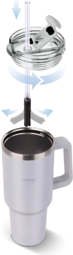Convenient drinking in two ways