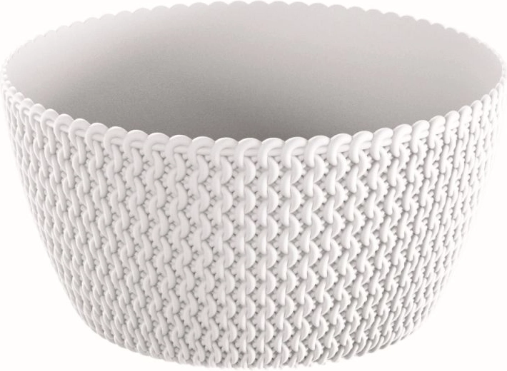 Skleda za rože Splofy 23,6 cm bela