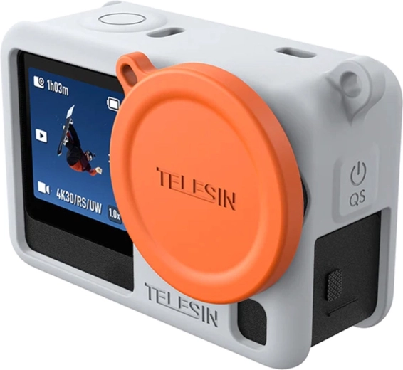 Telesin silikonski zaščitni ovitek za DJI Osmo Action 6 siv