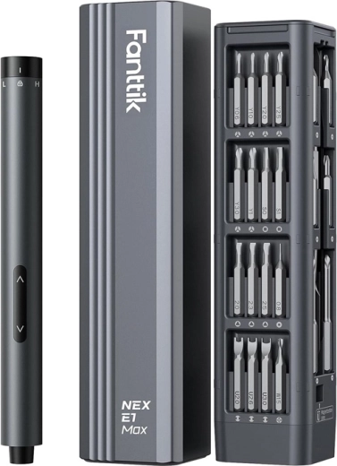 Električni set natančnih izvijačev Fanttik E1 Max 3,7 V, siva