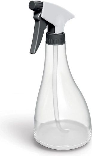 DROSTY ročni razpršilnik 0,7 l prozoren/bel