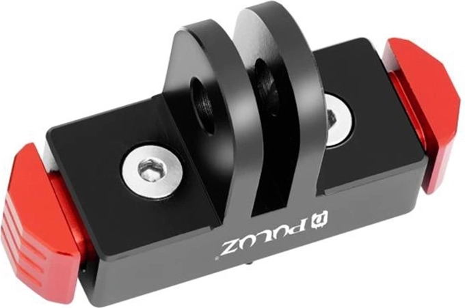 Magnetni hitro-snemljivi nosilec Puluz za GoPro HERO13 Black / MAX2 (črn in rdeč)
