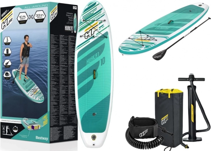 napihljivi SUP Bestway Huaka'i 10' (305 cm) s kompletom dodatne opreme