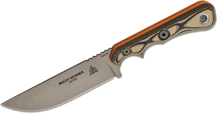 Durable materials: 154CM, G10, and full-tang construction