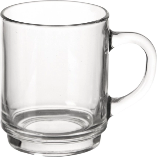 Prozoren steklen lonček 270 ml, raven