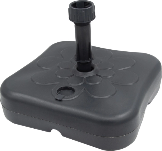 Antracitno plastično stojalo za sončnik 12 l